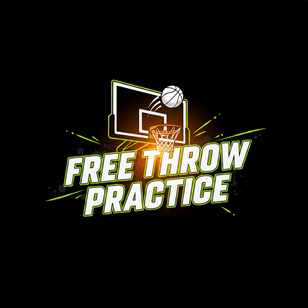 Free throw shooting session